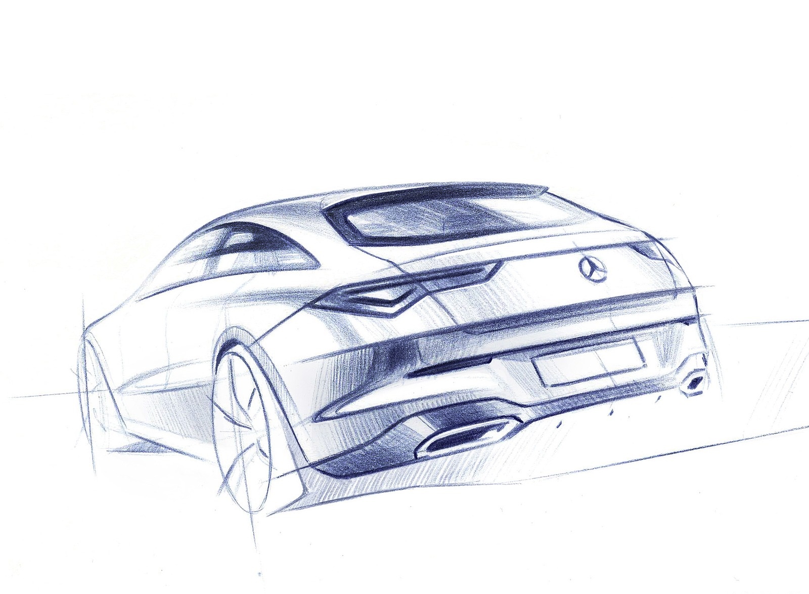 2020 Mercedes-Benz CLA Shooting Brake Design Sketch Wallpapers #103 of 104