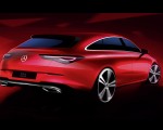 2020 Mercedes-Benz CLA Shooting Brake Design Sketch Wallpapers 150x120