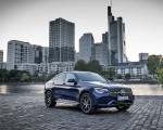 2020 Mercedes-Benz GLC 300 4MATIC Coupe (Color: Brilliant Blue Metallic) Front Three-Quarter Wallpapers 150x120