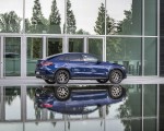 2020 Mercedes-Benz GLC 300 4MATIC Coupe (Color: Brilliant Blue Metallic) Side Wallpapers 150x120
