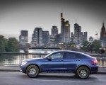 2020 Mercedes-Benz GLC 300 4MATIC Coupe (Color: Brilliant Blue Metallic) Side Wallpapers 150x120