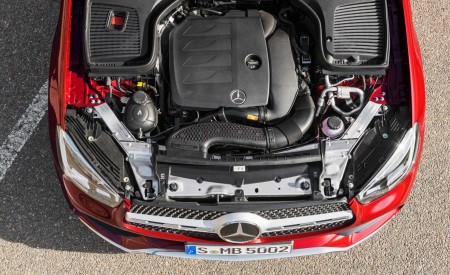 2020 Mercedes-Benz GLC 300 Coupe 4MATIC (Color: Designo Hyacinth Red Metallic) Engine Wallpapers 450x275 (89)