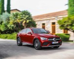 2020 Mercedes-Benz GLC 300 Coupe 4MATIC (Color: Designo Hyacinth Red Metallic) Front Three-Quarter Wallpapers 150x120