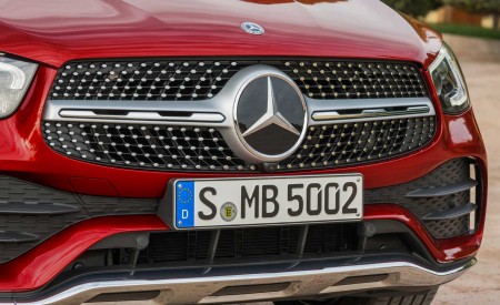 2020 Mercedes-Benz GLC 300 Coupe 4MATIC (Color: Designo Hyacinth Red Metallic) Grill Wallpapers 450x275 (88)