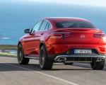 2020 Mercedes-Benz GLC 300 Coupe 4MATIC (Color: Designo Hyacinth Red Metallic) Rear Three-Quarter Wallpapers 150x120