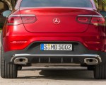 2020 Mercedes-Benz GLC 300 Coupe 4MATIC (Color: Designo Hyacinth Red Metallic) Rear Wallpapers 150x120