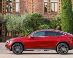 2020 Mercedes-Benz GLC 300 Coupe 4MATIC (Color: Designo Hyacinth Red Metallic) Side Wallpapers 150x120