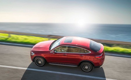 2020 Mercedes-Benz GLC 300 Coupe 4MATIC (Color: Designo Hyacinth Red Metallic) Side Wallpapers 450x275 (71)