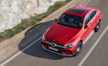 2020 Mercedes-Benz GLC 300 Coupe 4MATIC (Color: Designo Hyacinth Red Metallic) Top Wallpapers 450x275 (72)