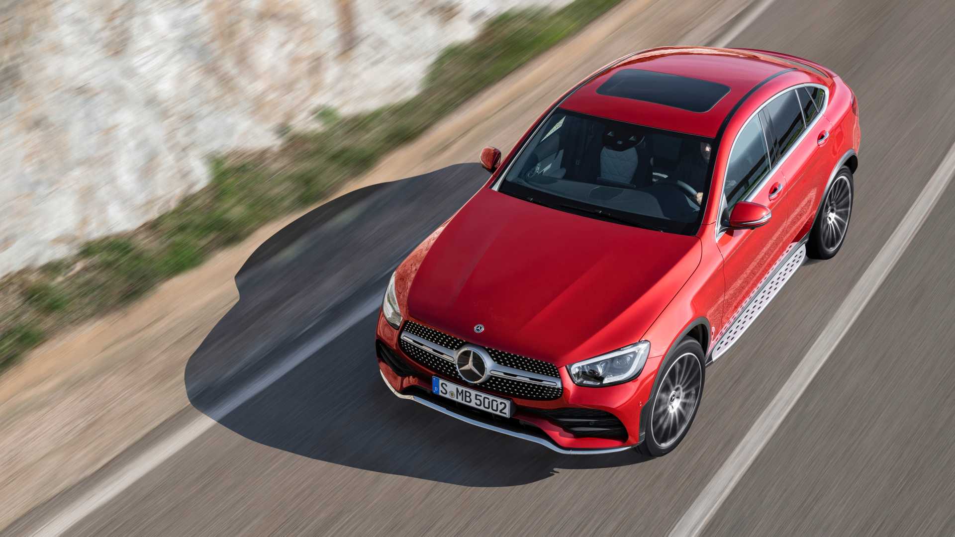 2020 Mercedes-Benz GLC 300 Coupe 4MATIC (Color: Designo Hyacinth Red Metallic) Top Wallpapers #72 of 94