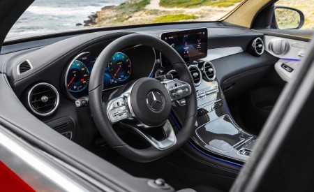 2020 Mercedes-Benz GLC 300 Coupe 4MATIC Interior Steering Wheel Wallpapers 450x275 (90)