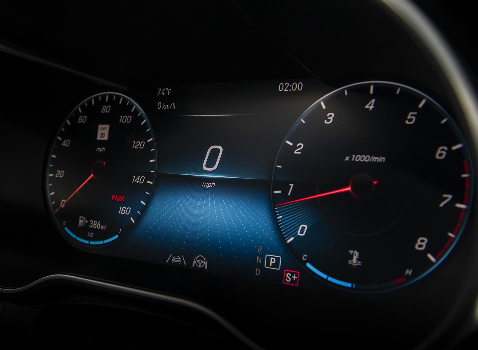 2020 Mercedes-Benz GLC 300 Coupe (US-Spec) Digital Instrument Cluster Wallpapers #44 of 94