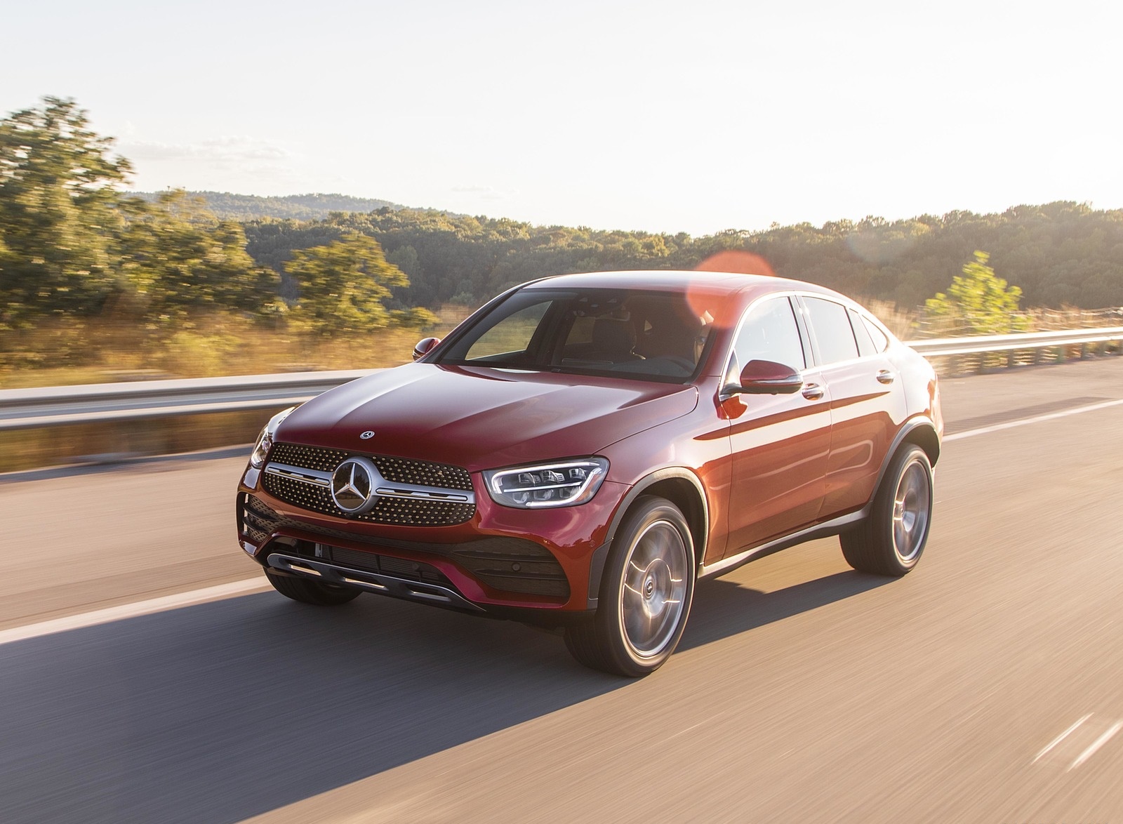 2020 Mercedes-Benz GLC 300 Coupe (US-Spec) Front Three-Quarter Wallpapers #9 of 94