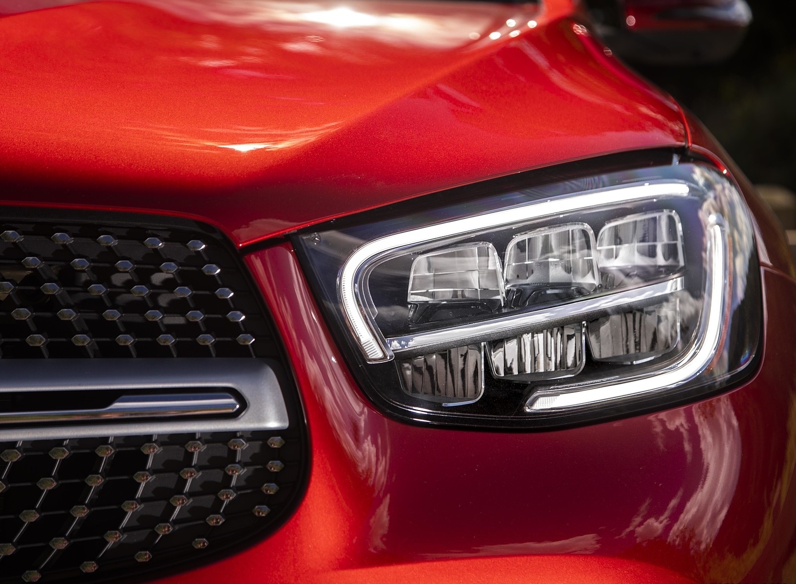 2020 Mercedes-Benz GLC 300 Coupe (US-Spec) Headlight Wallpapers #29 of 94
