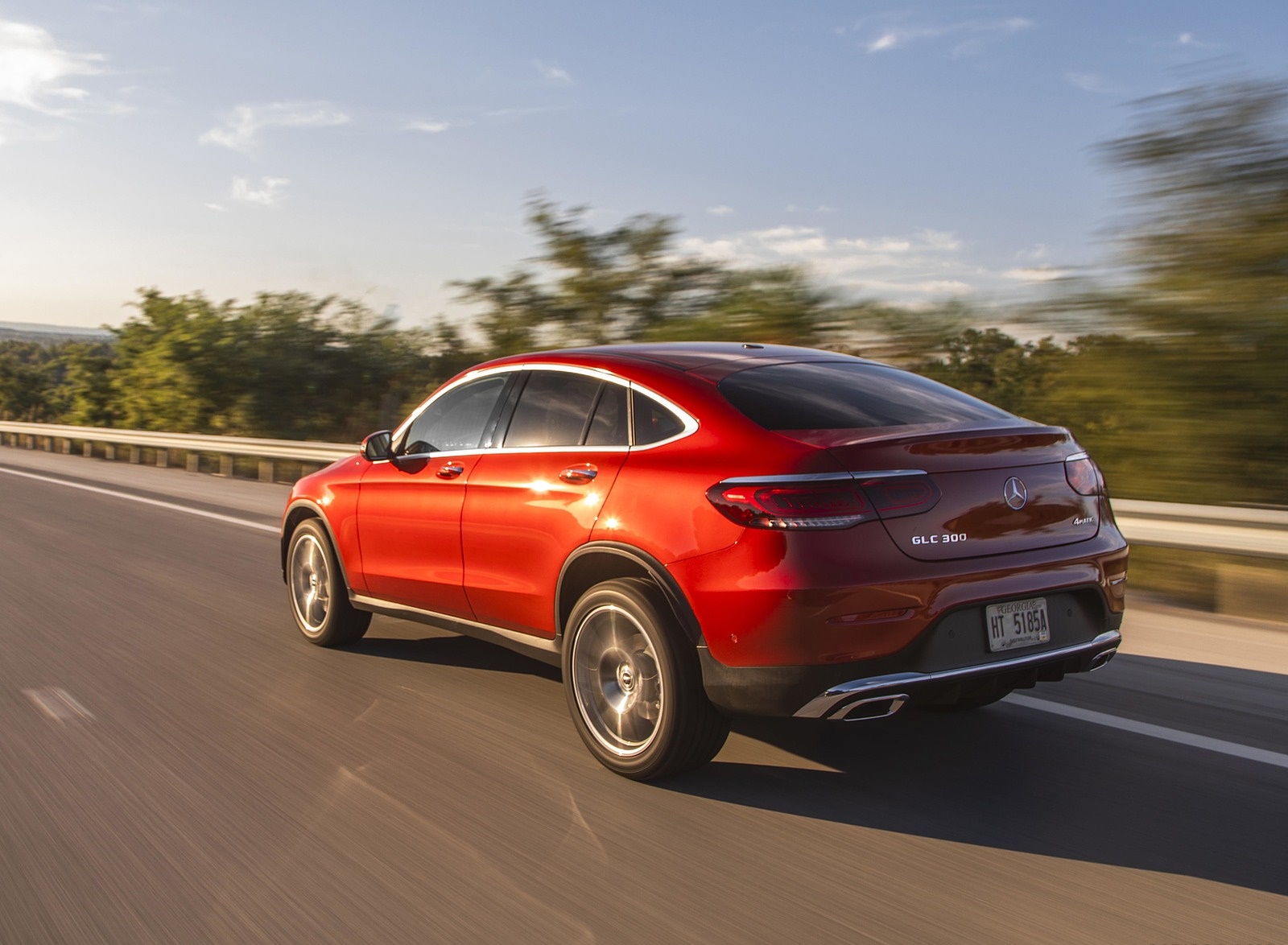 2020 Mercedes-Benz GLC 300 Coupe (US-Spec) Rear Three-Quarter Wallpapers (10)