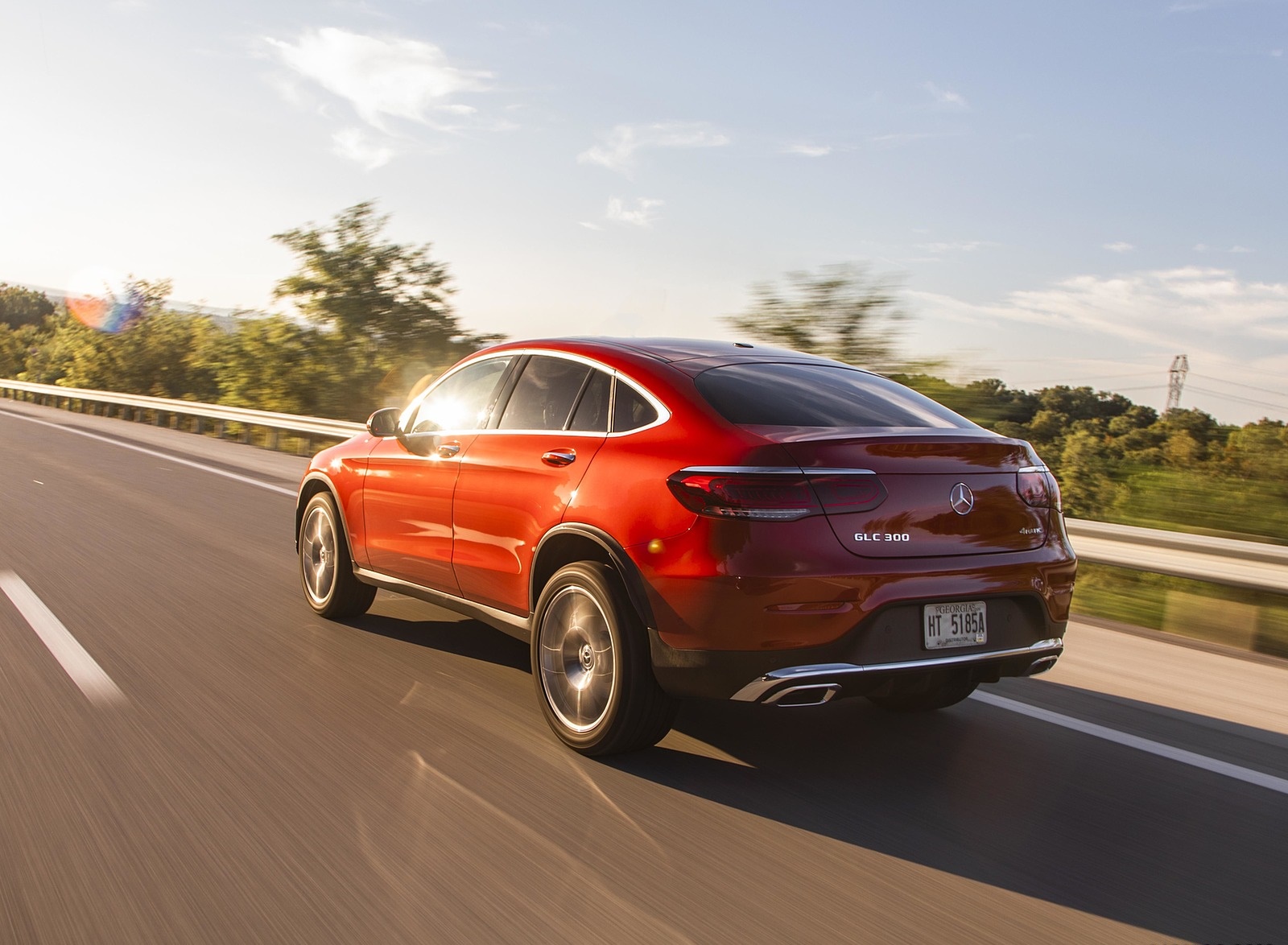 2020 Mercedes-Benz GLC 300 Coupe (US-Spec) Rear Three-Quarter Wallpapers #12 of 94