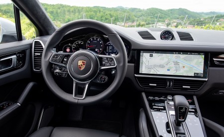 2020 Porsche Cayenne Coupé (Color: Carrara White Metallic) Interior Cockpit Wallpapers 450x275 (168)