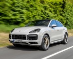 2020 Porsche Cayenne S Coupé (Color: Crayon) Front Three-Quarter Wallpapers 150x120