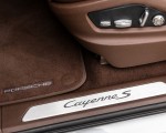 2020 Porsche Cayenne S Coupé (Color: Dolomite Silver Metallic) Door Sill Wallpapers 150x120