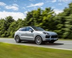 2020 Porsche Cayenne S Coupé (Color: Dolomite Silver Metallic) Front Three-Quarter Wallpapers 150x120