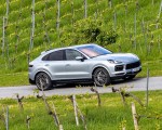 2020 Porsche Cayenne S Coupé (Color: Dolomite Silver Metallic) Front Three-Quarter Wallpapers 150x120