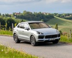 2020 Porsche Cayenne S Coupé (Color: Dolomite Silver Metallic) Front Three-Quarter Wallpapers 150x120