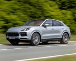 2020 Porsche Cayenne S Coupé (Color: Dolomite Silver Metallic) Front Three-Quarter Wallpapers 150x120