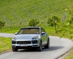 2020 Porsche Cayenne S Coupé (Color: Dolomite Silver Metallic) Front Wallpapers 150x120