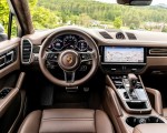 2020 Porsche Cayenne S Coupé (Color: Dolomite Silver Metallic) Interior Cockpit Wallpapers 150x120