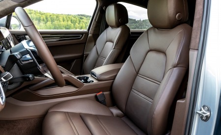 2020 Porsche Cayenne S Coupé (Color: Dolomite Silver Metallic) Interior Front Seats Wallpapers 450x275 (122)