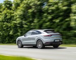 2020 Porsche Cayenne S Coupé (Color: Dolomite Silver Metallic) Rear Three-Quarter Wallpapers 150x120