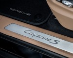 2020 Porsche Cayenne S Coupé (Color: Moonlight Blue Metallic) Door Sill Wallpapers 150x120