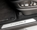 2020 Porsche Cayenne S Coupé (Color: Quarzite Grey Metallic) Door Sill Wallpapers 150x120