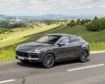 2020 Porsche Cayenne S Coupé (Color: Quarzite Grey Metallic) Front Three-Quarter Wallpapers 150x120