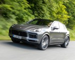 2020 Porsche Cayenne S Coupé (Color: Quarzite Grey Metallic) Front Three-Quarter Wallpapers 150x120