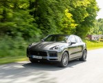 2020 Porsche Cayenne S Coupé (Color: Quarzite Grey Metallic) Front Three-Quarter Wallpapers 150x120