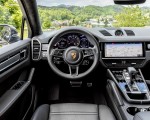 2020 Porsche Cayenne S Coupé (Color: Quarzite Grey Metallic) Interior Cockpit Wallpapers 150x120