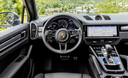 2020 Porsche Cayenne S Coupé (Color: Quarzite Grey Metallic) Interior Cockpit Wallpapers 450x275 (31)