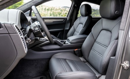 2020 Porsche Cayenne S Coupé (Color: Quarzite Grey Metallic) Interior Front Seats Wallpapers 450x275 (33)