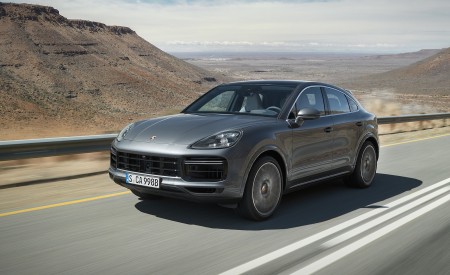 2020 Porsche Cayenne Turbo Coupe Front Three-Quarter Wallpapers 450x275 (78)