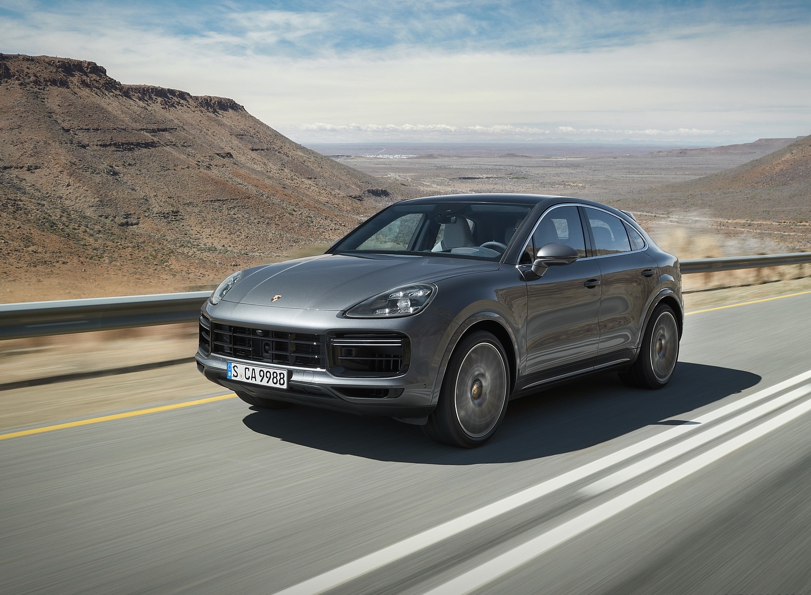 2020 Porsche Cayenne Turbo Coupe Front Three-Quarter Wallpapers #78 of 94