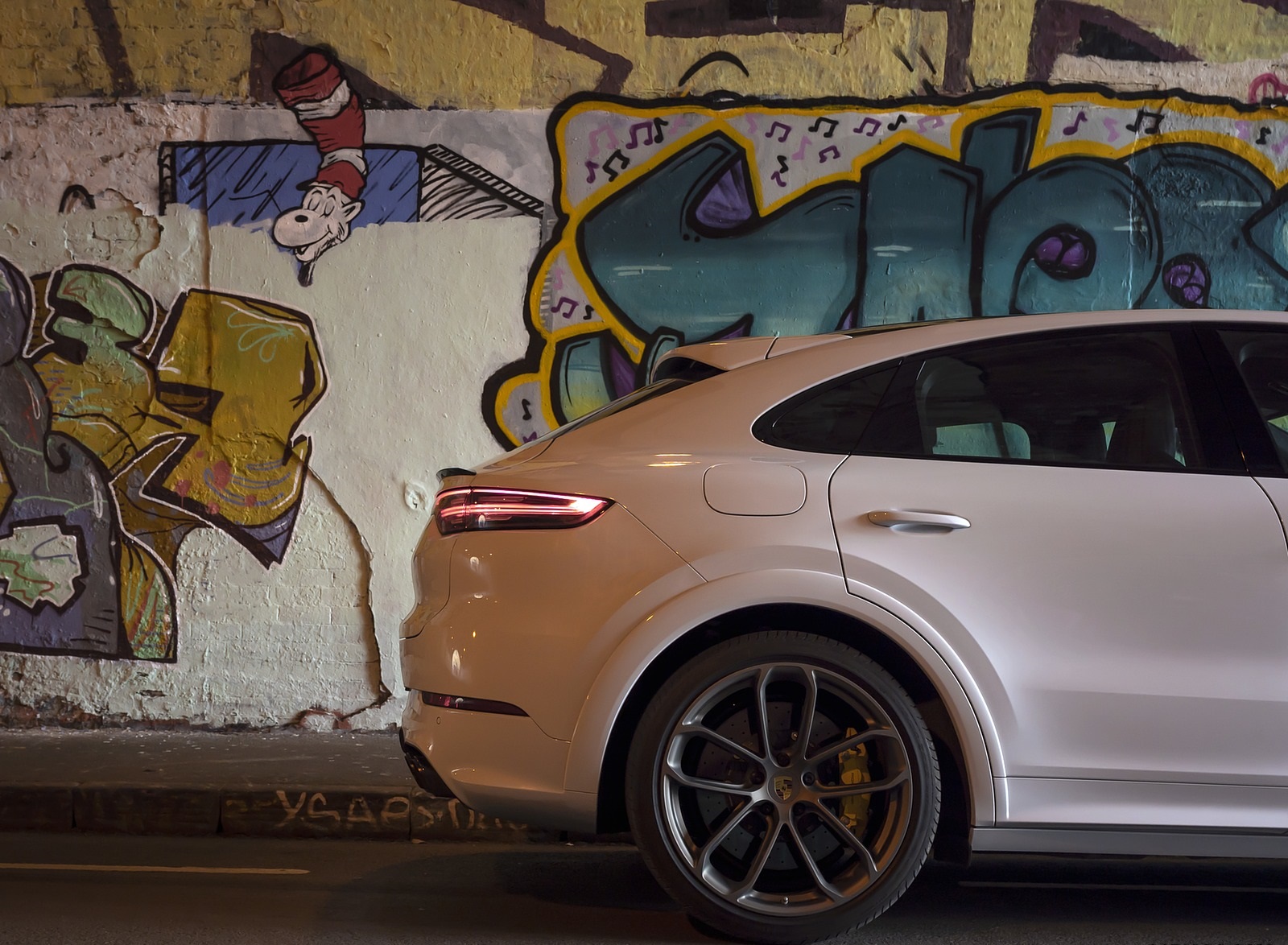2020 Porsche Cayenne Turbo Coupe (UK-Spec) Detail Wallpapers #66 of 94