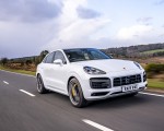 2020 Porsche Cayenne Turbo Coupe (UK-Spec) Front Three-Quarter Wallpapers 150x120