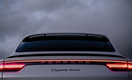 2020 Porsche Cayenne Turbo Coupe (UK-Spec) Tail Light Wallpapers 450x275 (63)