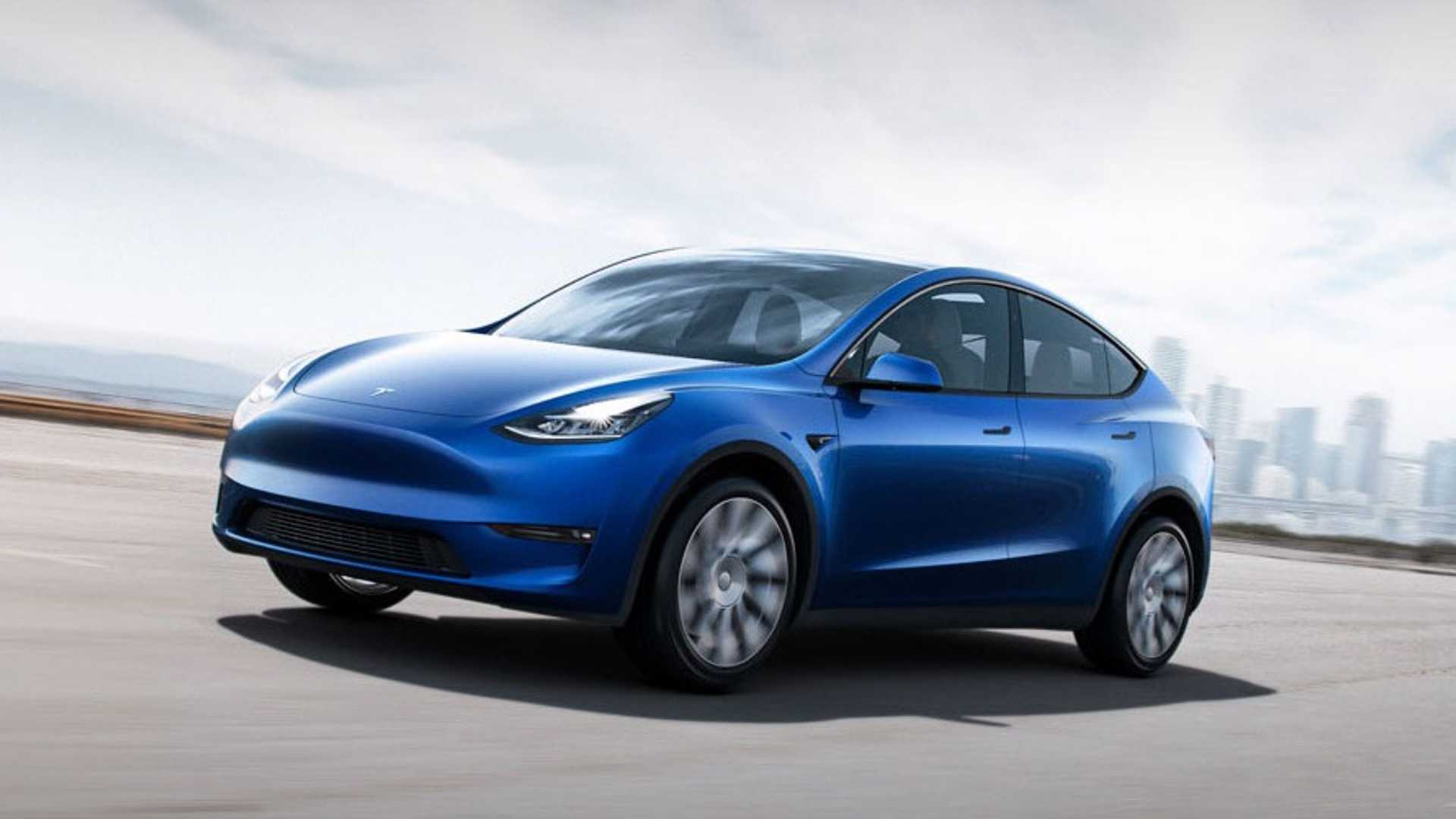 2021 Tesla Model Y Front Three-Quarter Wallpapers (2)