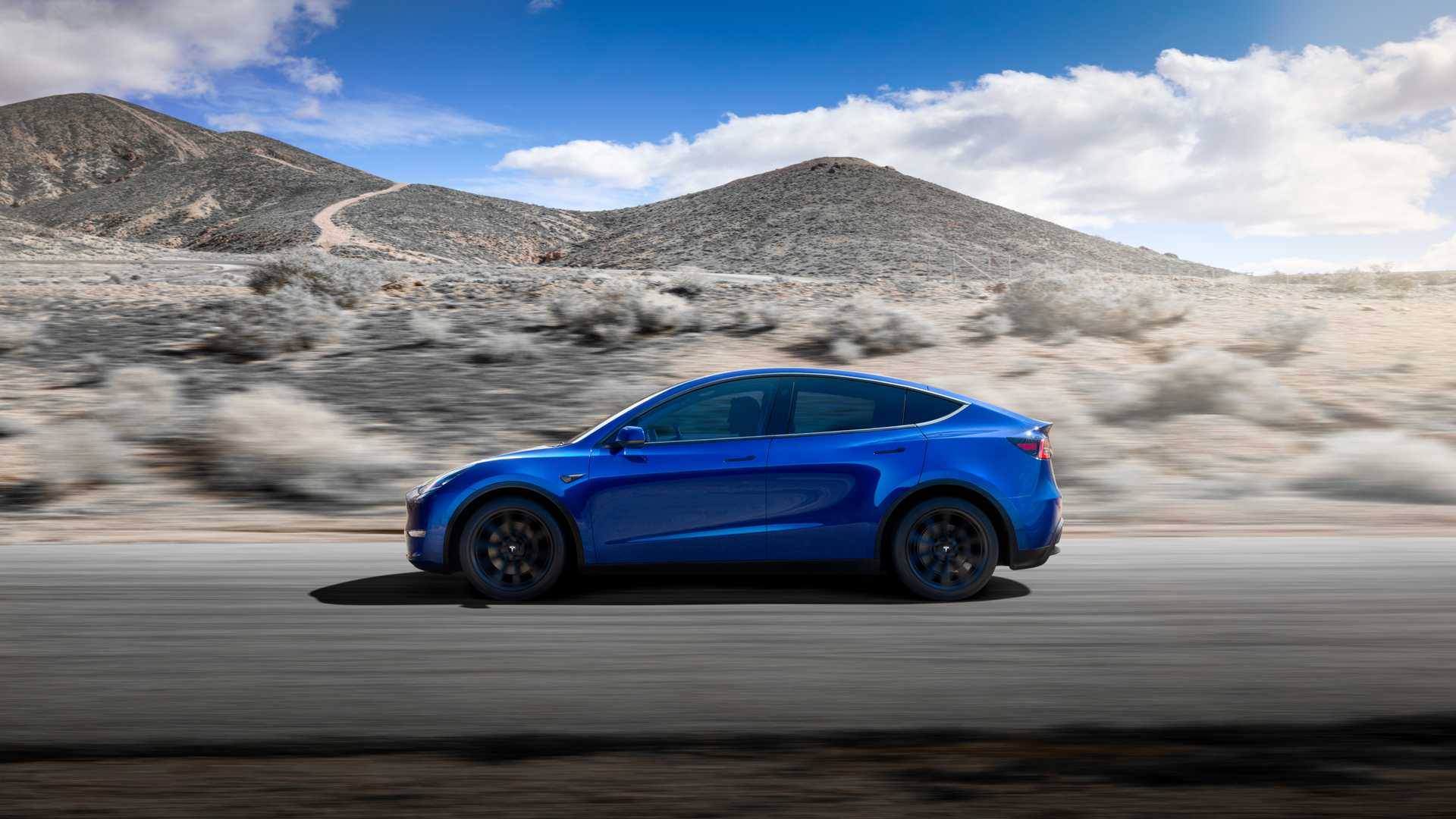 2021 Tesla Model Y Side Wallpapers #3 of 11