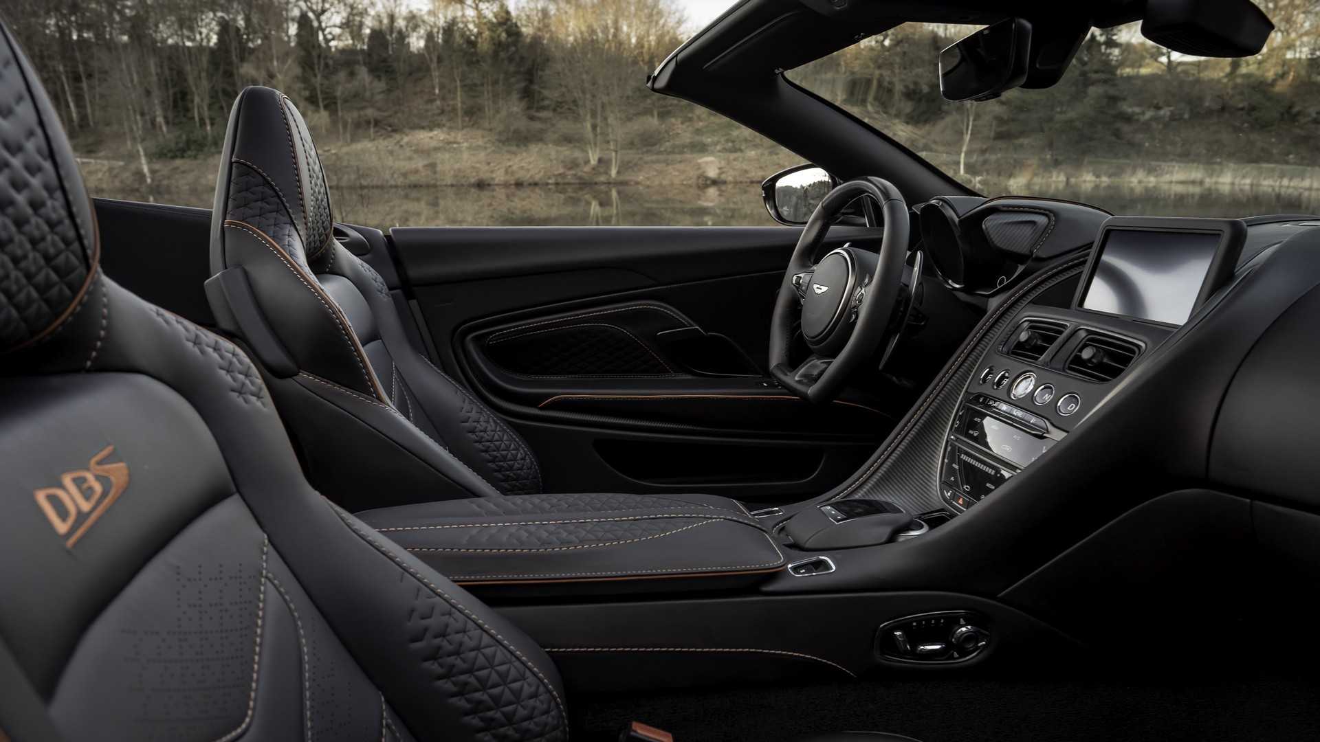 2019 Aston Martin DBS Superleggera Volante Interior Wallpapers #13 of 13