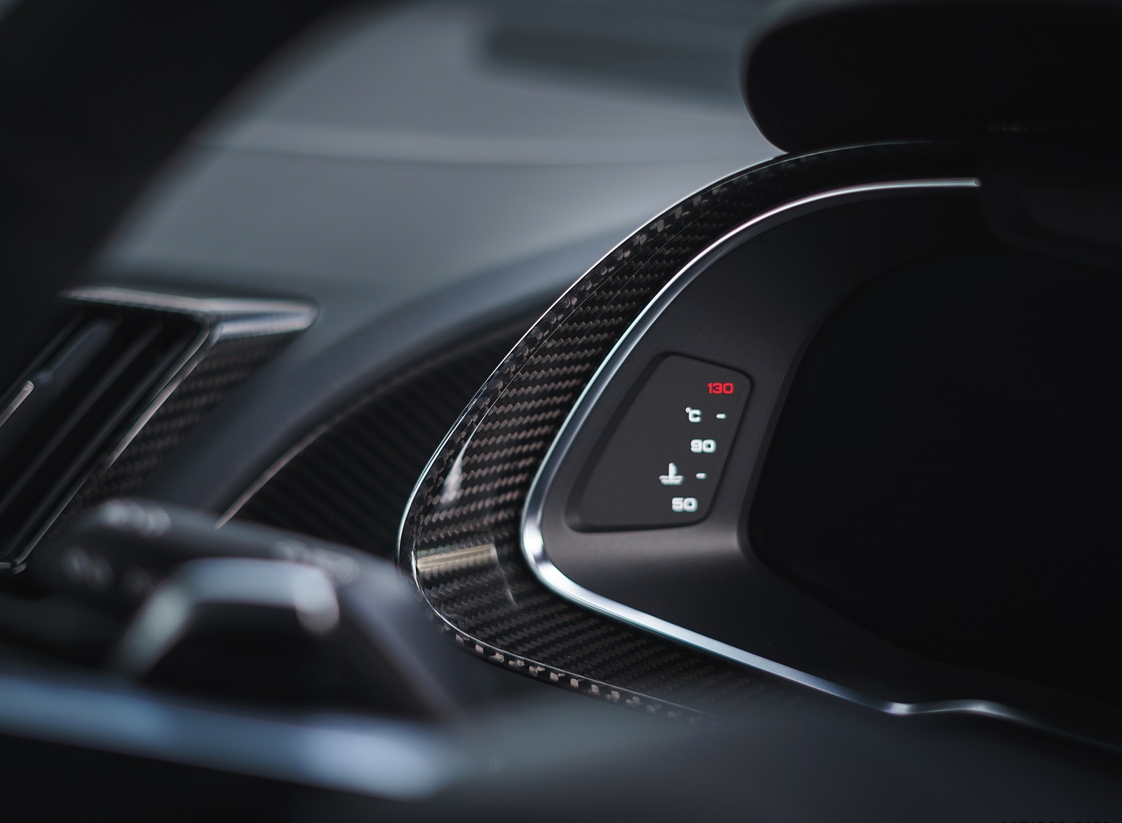 2019 Audi R8 V10 Coupe Performance quattro (UK-Spec) Interior Detail Wallpapers #190 of 199