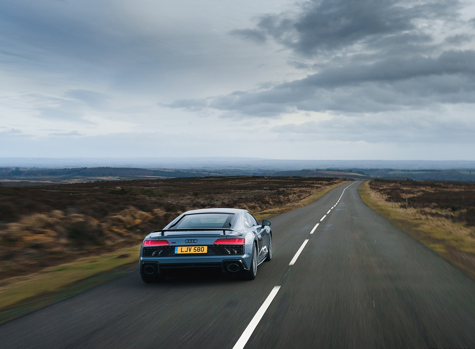 2019 Audi R8 V10 Coupe Performance quattro (UK-Spec) Rear Wallpapers #97 of 199