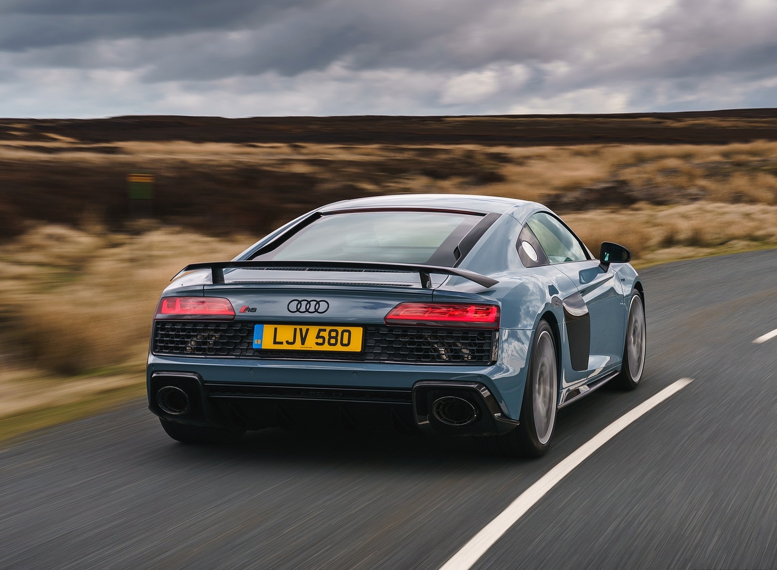 2019 Audi R8 V10 Coupe Performance quattro (UK-Spec) Rear Wallpapers #92 of 199